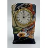 A boxed Quiet Waters mantel clock, dated 2002.