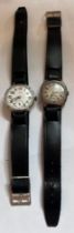 Two military wristwatches to include Pinnacle silver military trench watch and a WWI Rose officers