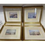 Collection of six Oxford University limited edition prints The Rivers of France Collection by JMW