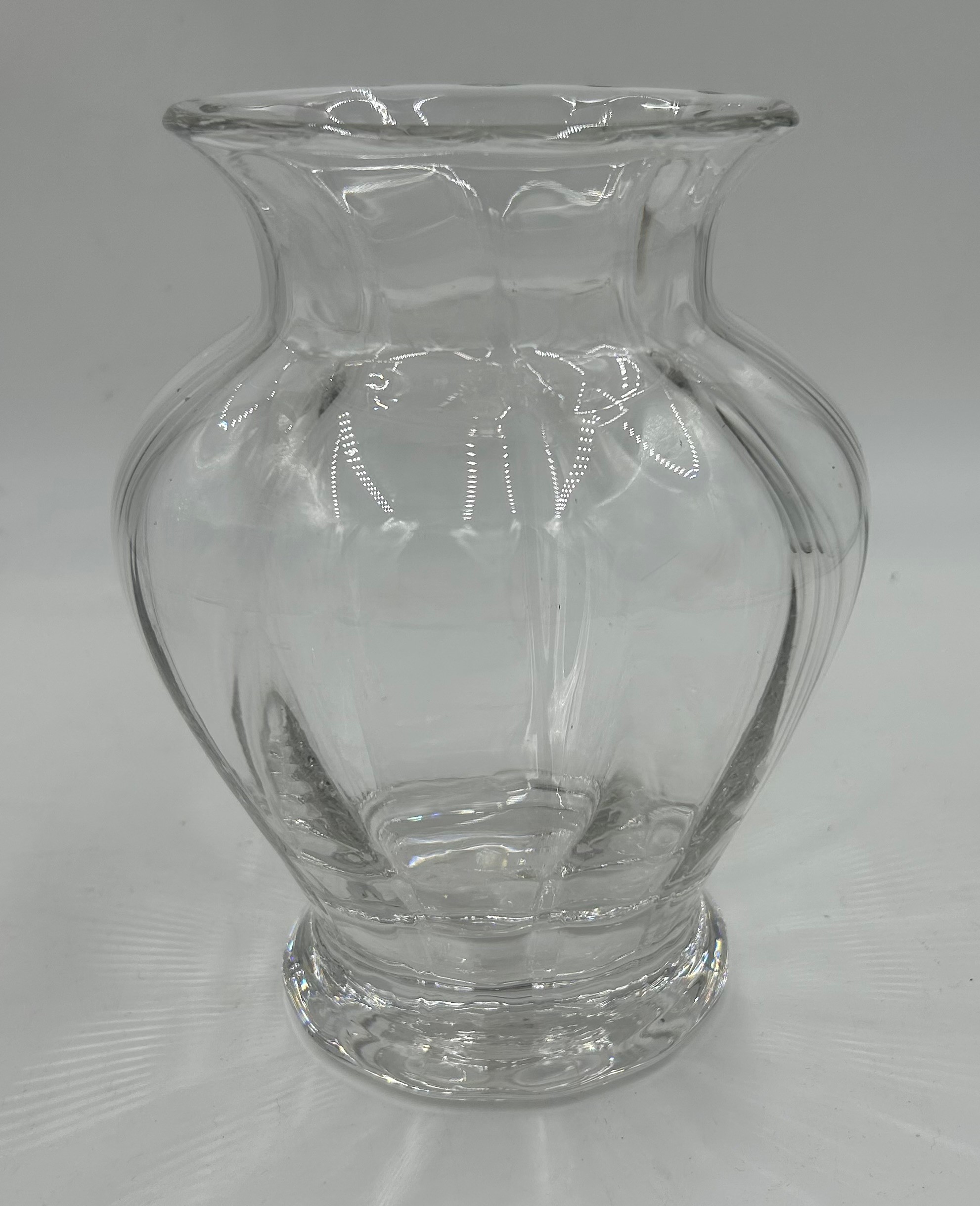 A selection of good quality glass ware to include a Waterford round vase 15cm h, a heavy Waterford - Bild 5 aus 8