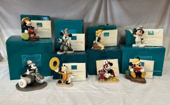 Walt Disney Classic Collection boxed figurines comprising : The Dognapper, Travelers Tale, Quick