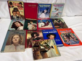 A collection of 1930's and 40's film and picture annuals to include Film Fun Annual 1946, Stars &