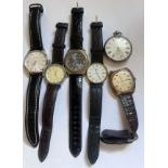 A collection of watches to include Lorus, Collezione, Ben Sherman, Jaquet-Girard, Rotary and a