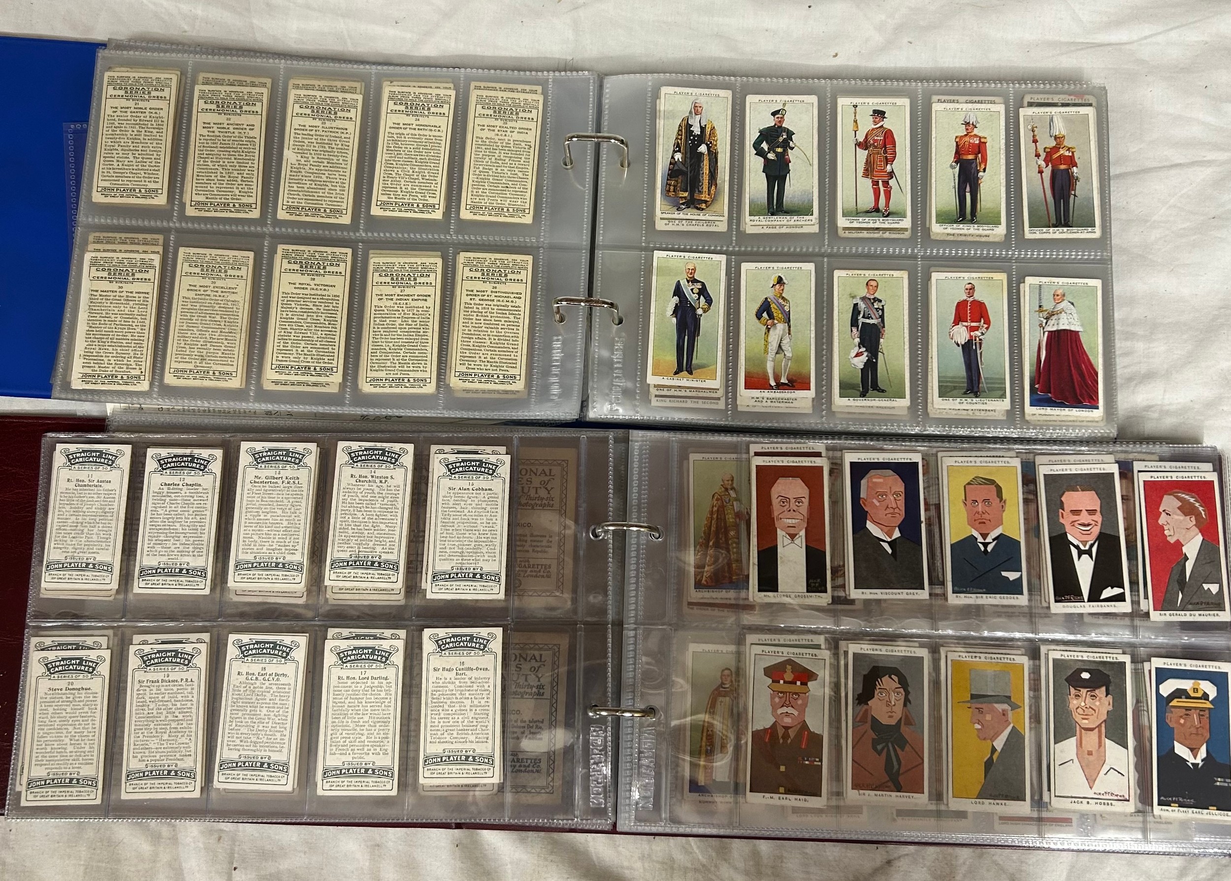 A collection of 32 full cigarette card sets ,14 in picture card albums to include John Player: - Image 5 of 11