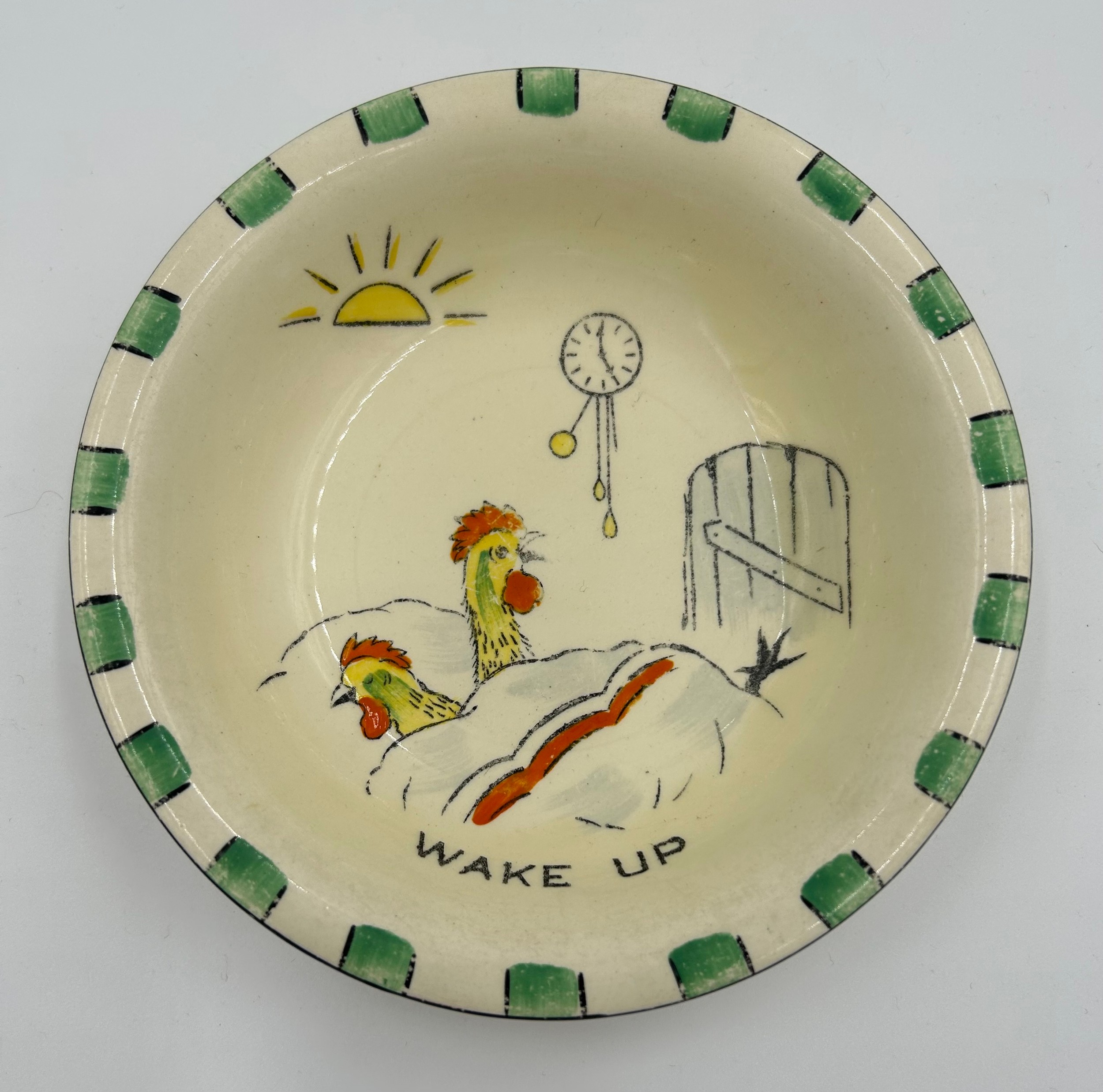 English ceramics to include a set of Burleigh ware plates, designed by Charlotte Rhead, pattern - Image 3 of 7