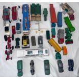 Diecast toys to include Corgi, Dinky, Lesney etc to include Corgi Chipperfields crane, Lunar Bug,