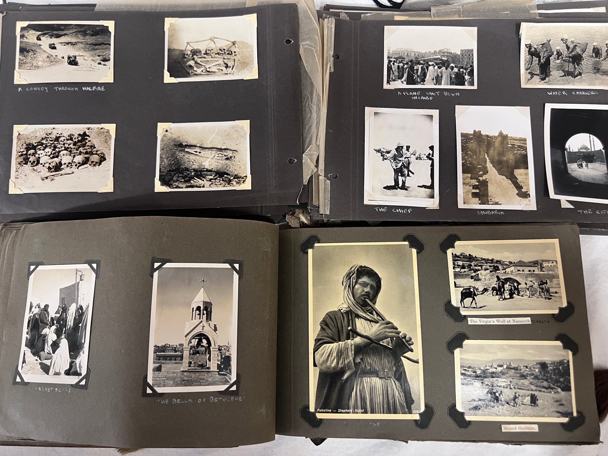Harry Gilbert Shorters M. B. E., A.M.N. Four photograph & postcard albums and cameras pertaining - Image 14 of 30