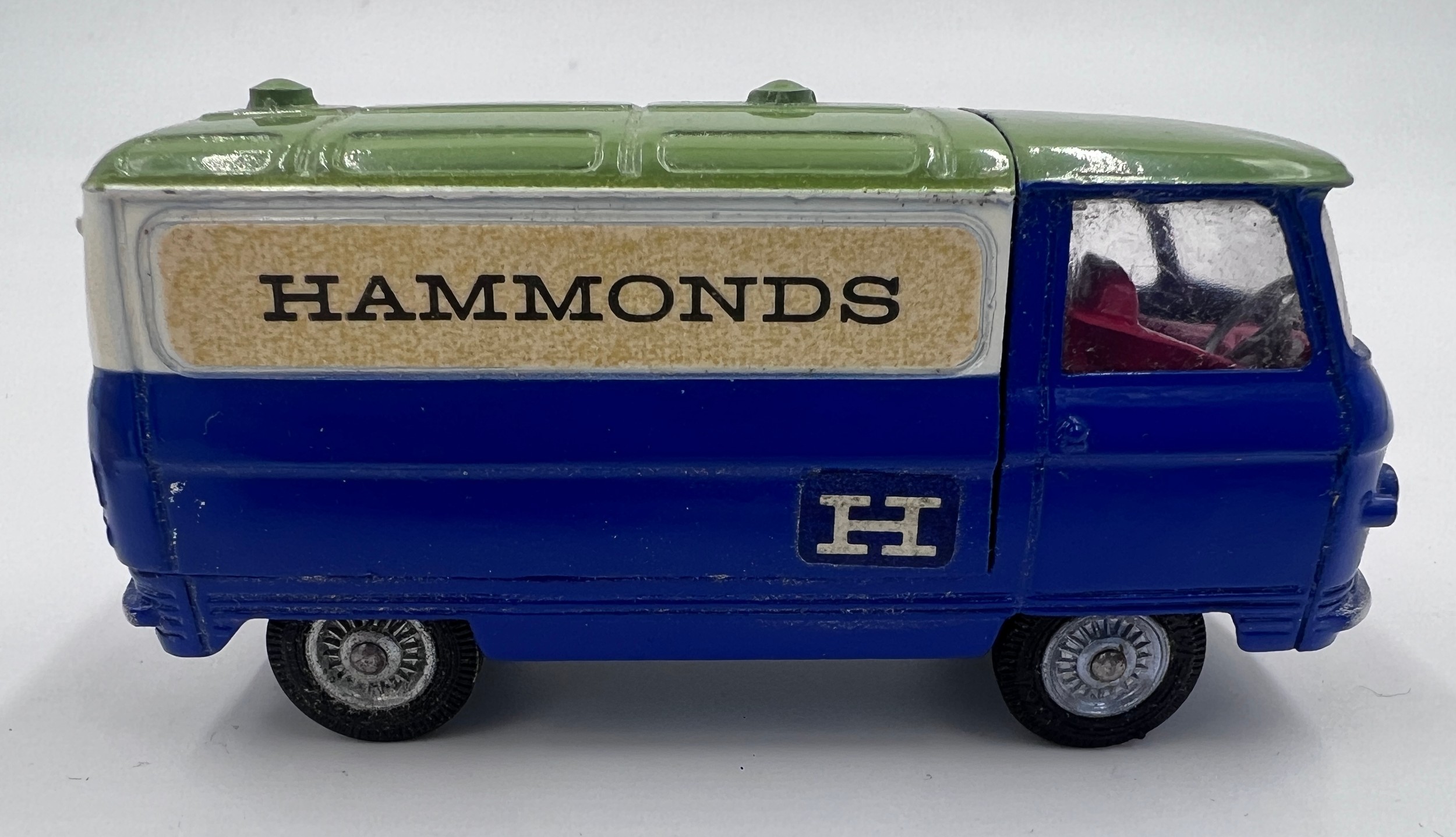Corgi 462 Commer "Hammonds" Promotional Van in original box - finished in blue with a green roof, - Bild 2 aus 11
