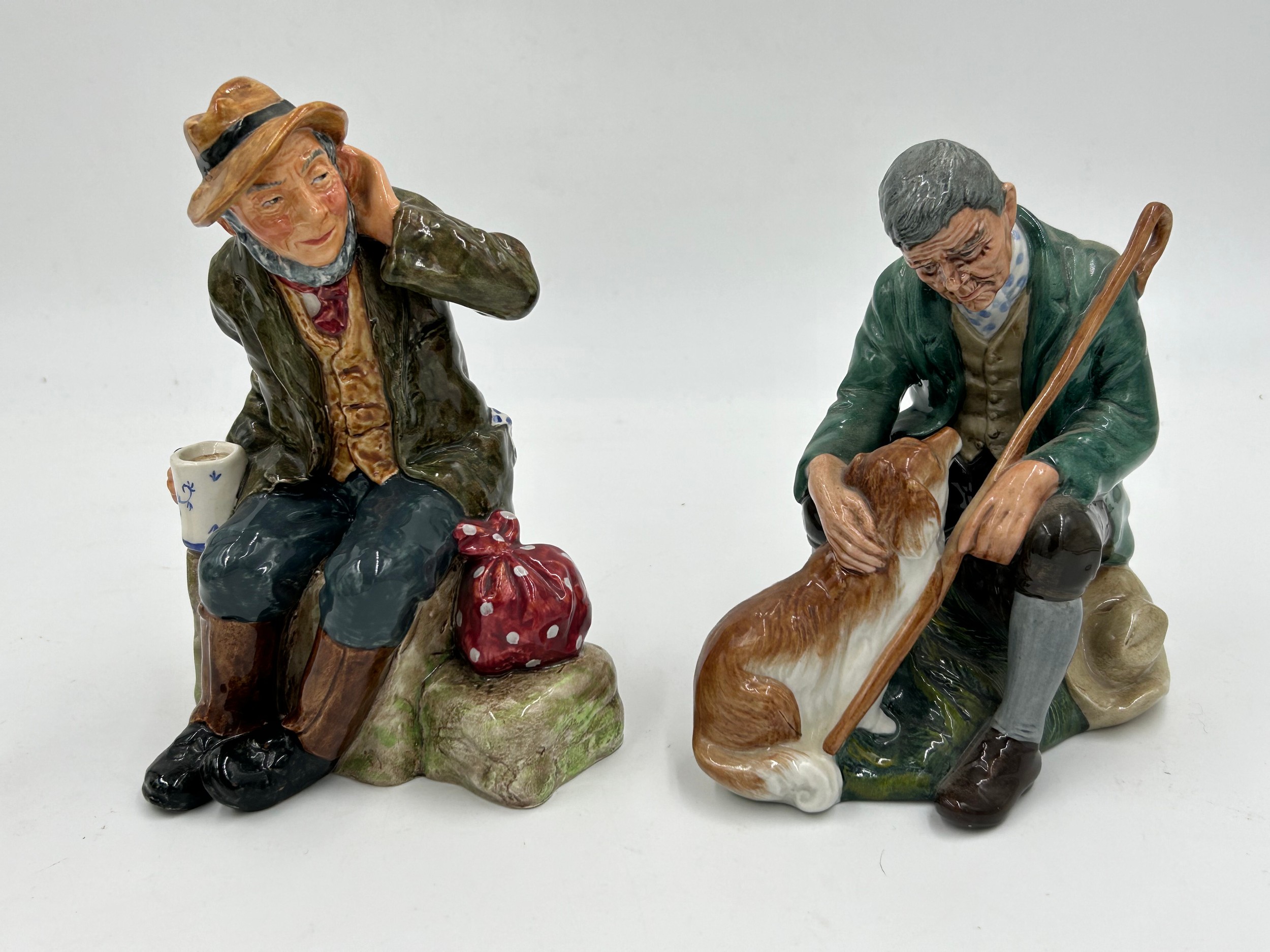 A collection of 6 Royal Doulton figurines to include 'The Carpenter' HN 2678, 'The Toymaster' HN - Image 6 of 11