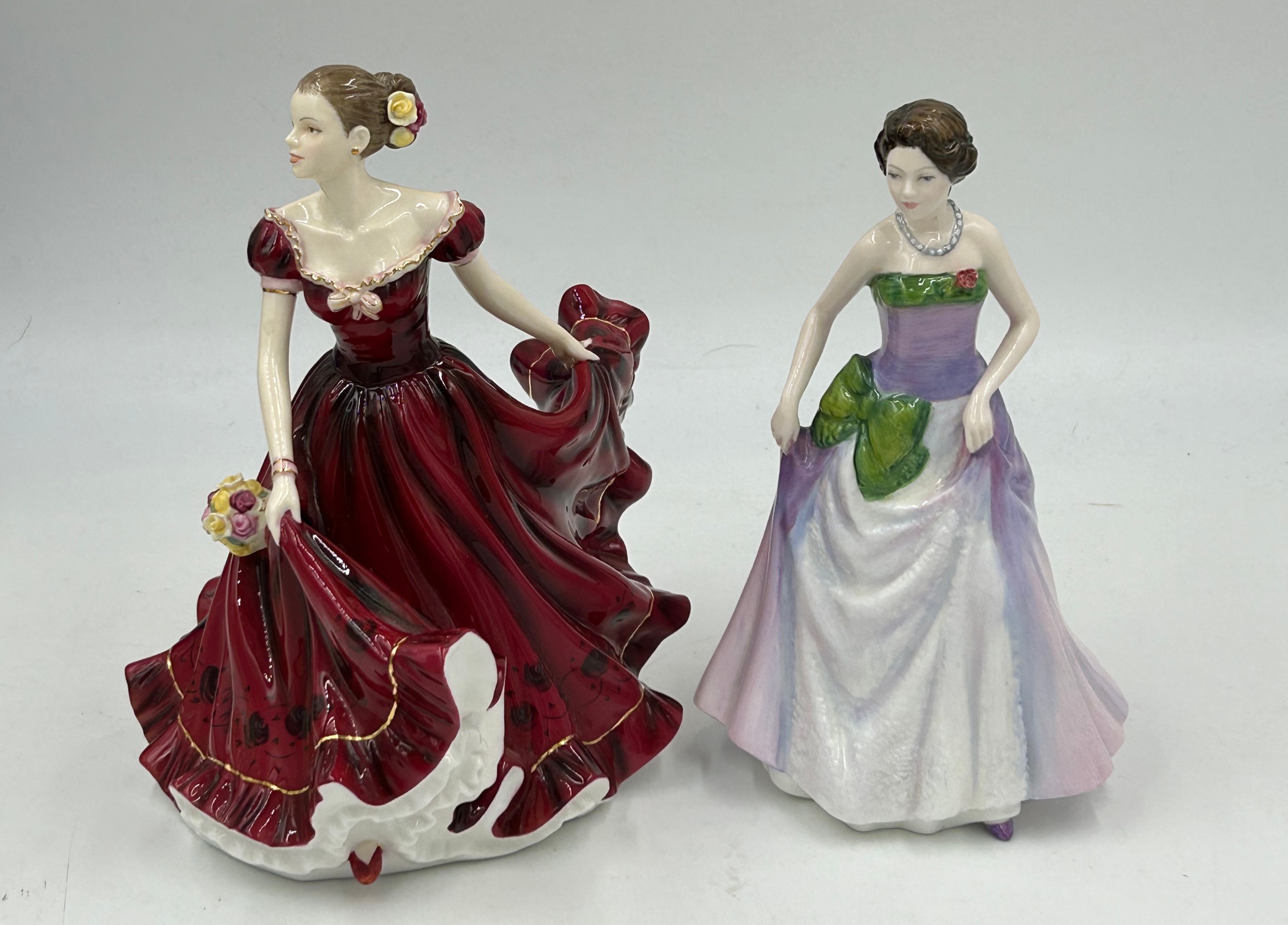 Eleven Royal Doulton figurines to include: Figure of the Year 2004 Classics Susan HN4532,1993 - Image 6 of 11