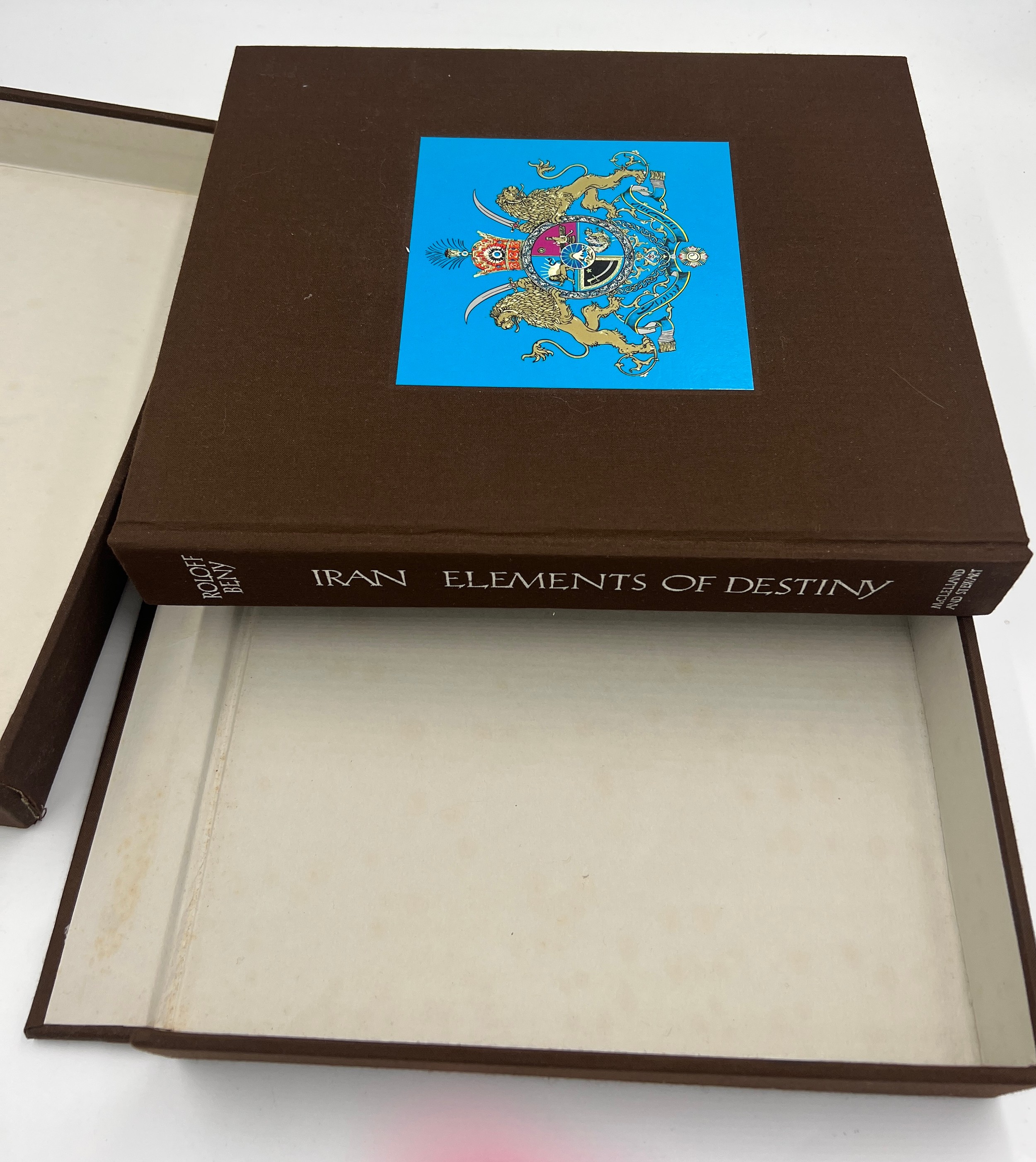 Roloff Beny, boxed book, Iran Elements of Destiny. - Image 2 of 4