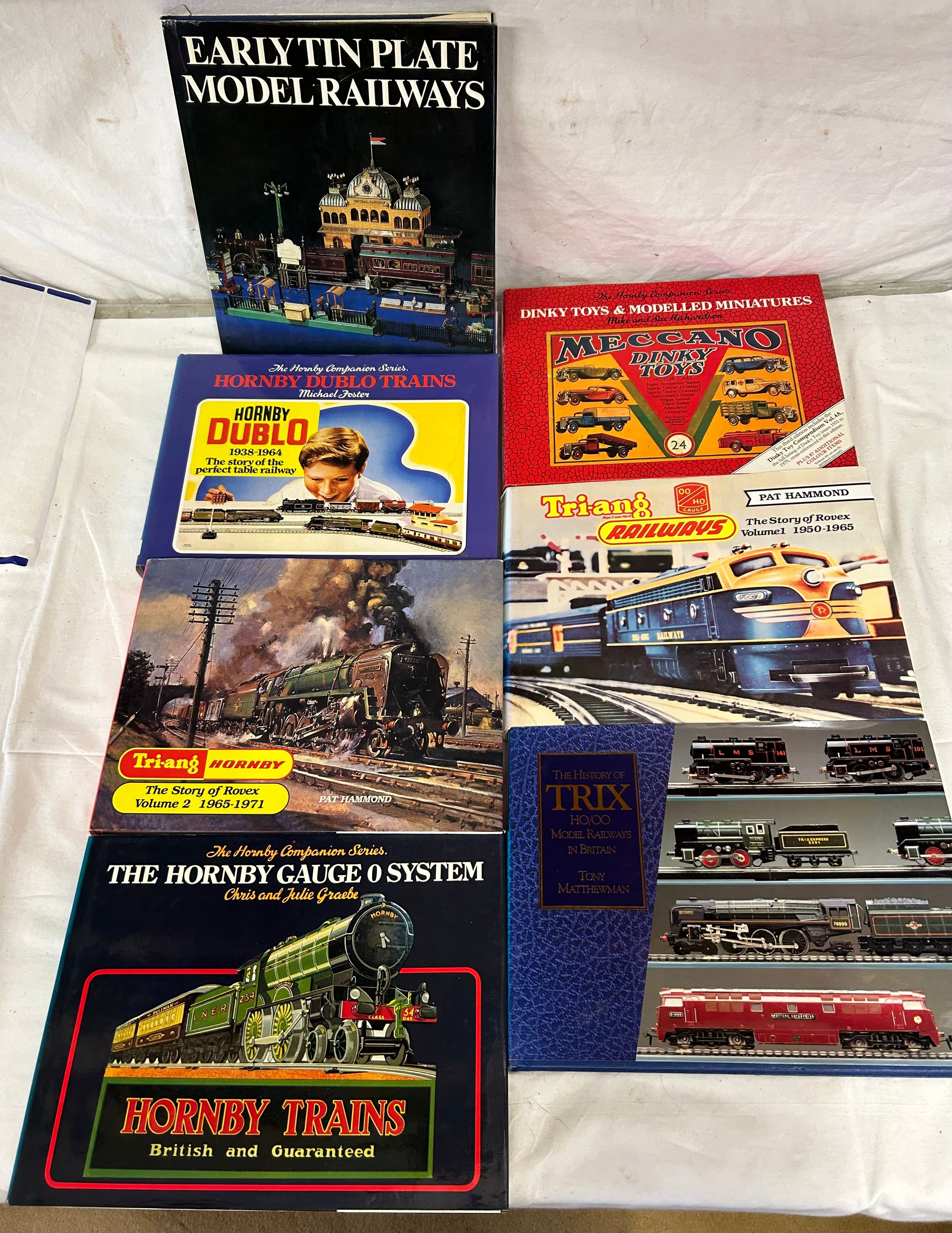Hardback reference books to include The History of Trix HO/OO Model Railways in Britain, Tony - Bild 2 aus 4