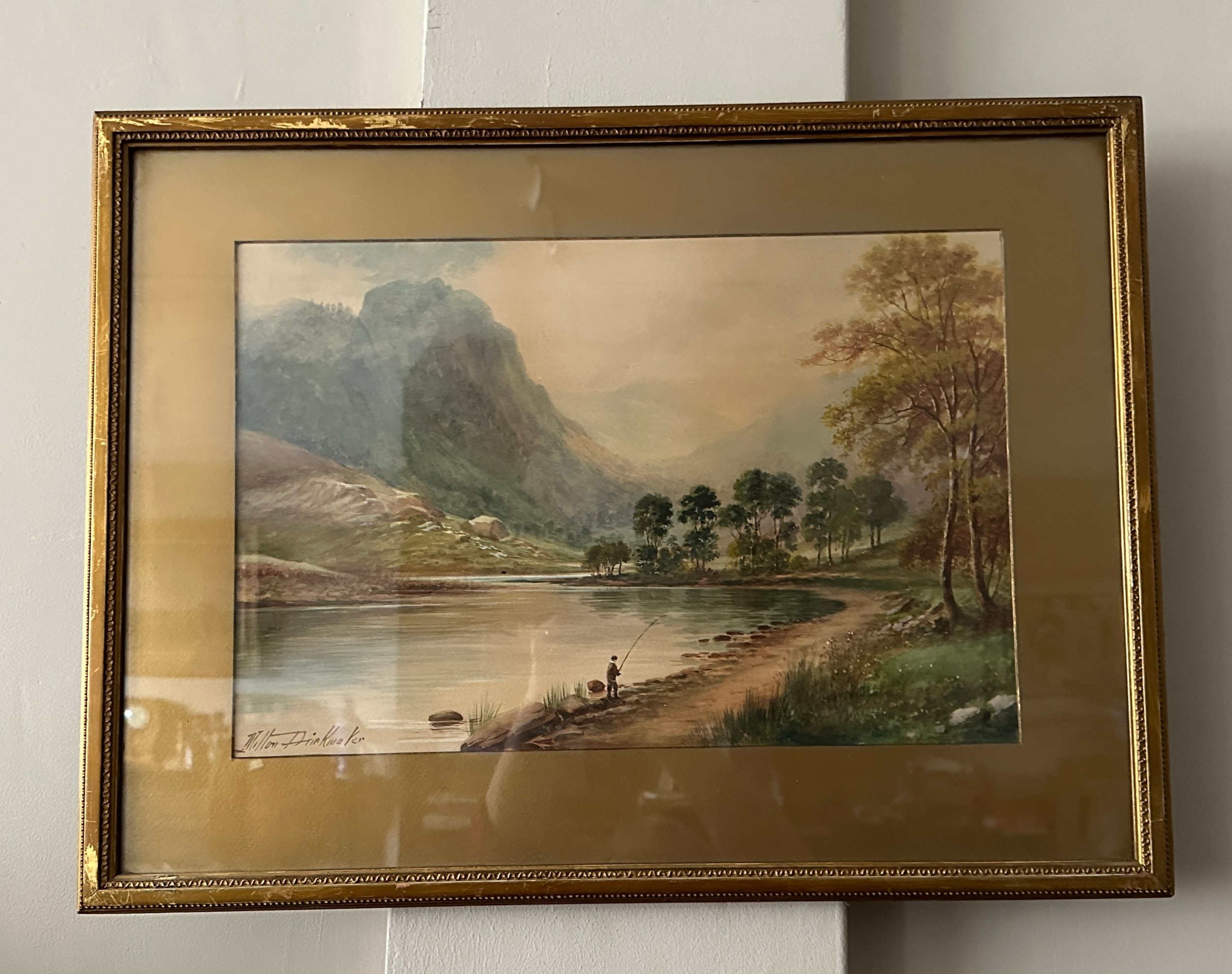 Milton Drinkwater (1862-1923) A pair of highland landscape watercolours, both signed lower left. - Bild 3 aus 7