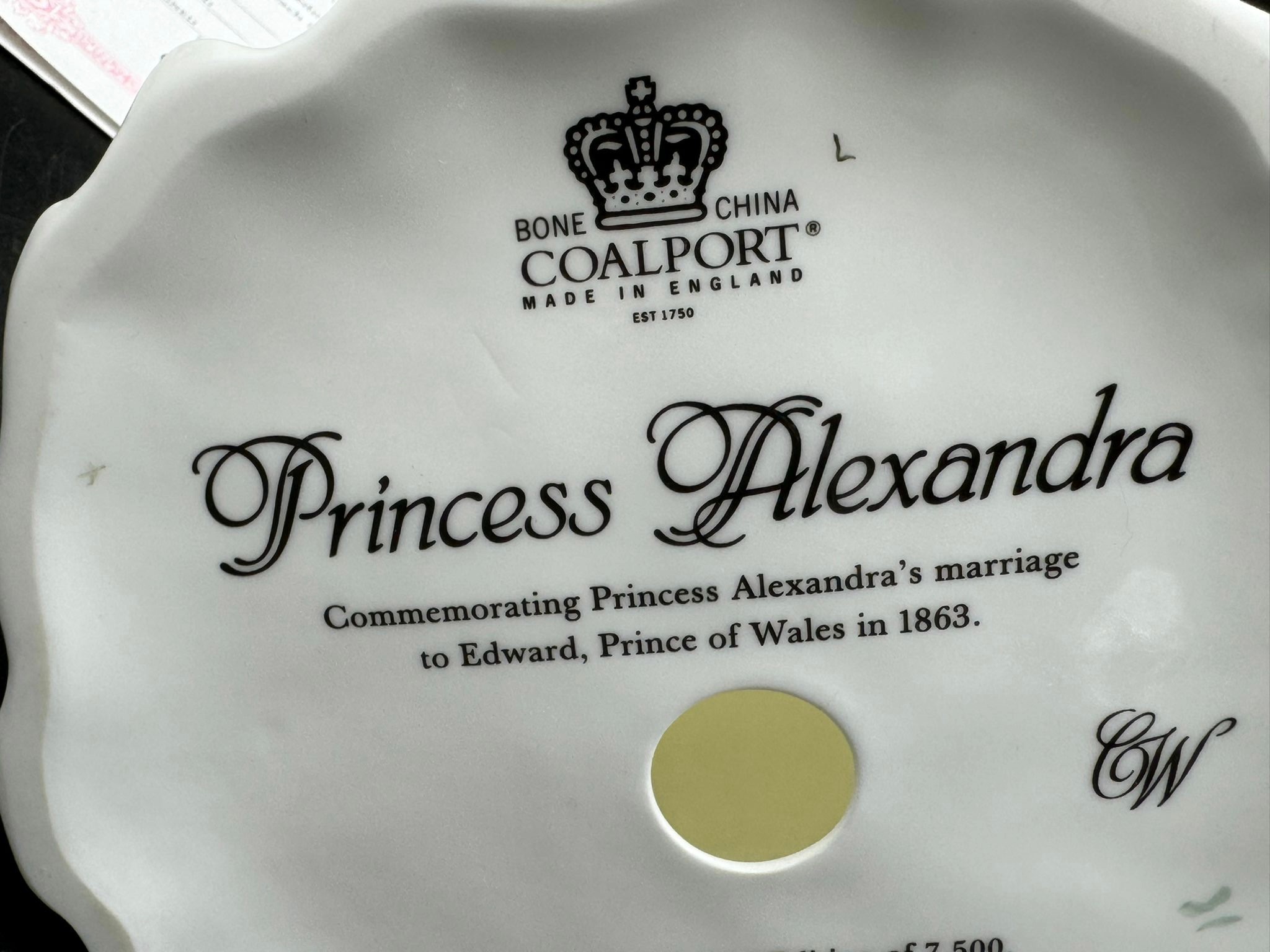 Coalport 'Royal Brides' to include Queen Mary 226/7500, Princess Alexandra (Queen) 2319/7500, - Image 5 of 7