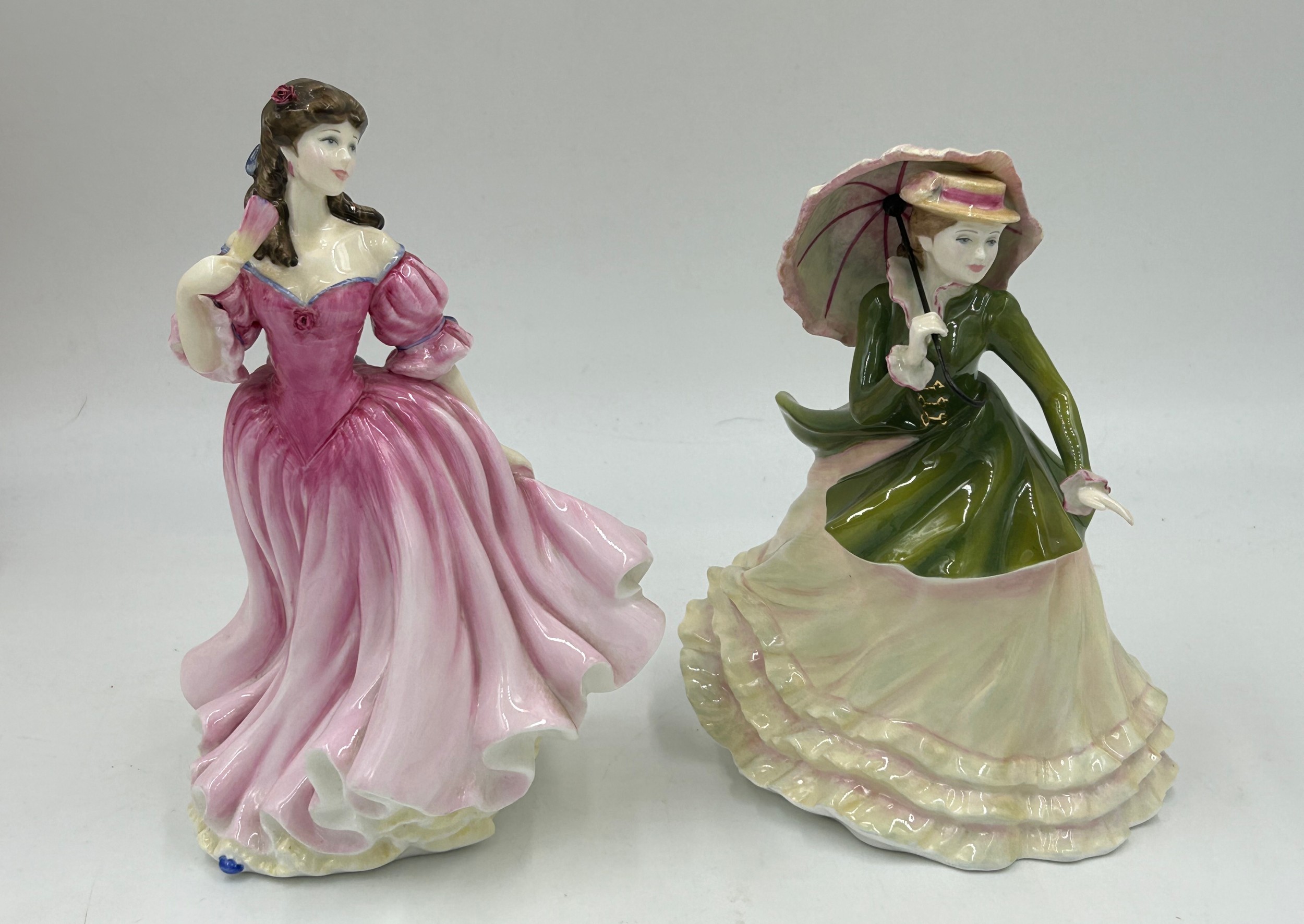 Ten Royal Doulton figurines: Figure of the Year 1998 HN4041 Rebecca, 2003 Elizabeth HN4426, 1995 - Image 8 of 11