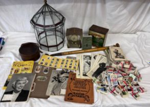 A miscellaneous lot to include cigarette and tea cards, John Players, Gallaher, Park Drive, Wills