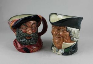 Two Royal Doulton character jugs 'Falstaff' and 'Parson Brown'