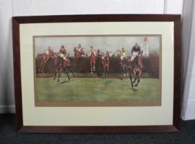 After Cecil Aldin (1870-1935), 'The Grand National by Cecil Aldin - Valentine's', limited edition