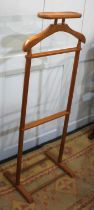 A clothes valet stand ht 115cm