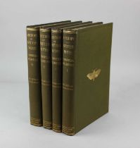 Rev. F O Morris, A History of British Moths fifth edition with one hundred and thirty two hand