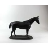 After Pierre Lenordez (French 1815-1892), bronze model of a racehorse 'Gladiateur', inscribed "