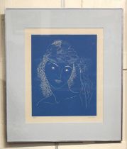 Man Ray (1890-1976), femme avec fleur, limited edition print, numbered signed limited edition print,