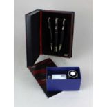 A Montblanc Writers Edition limited edition set 'Homage to Virginia Woolf' containing fountain