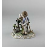 A Meissen porcelain allegorical figure of the earth from the 'Four Elements' series in the form of a