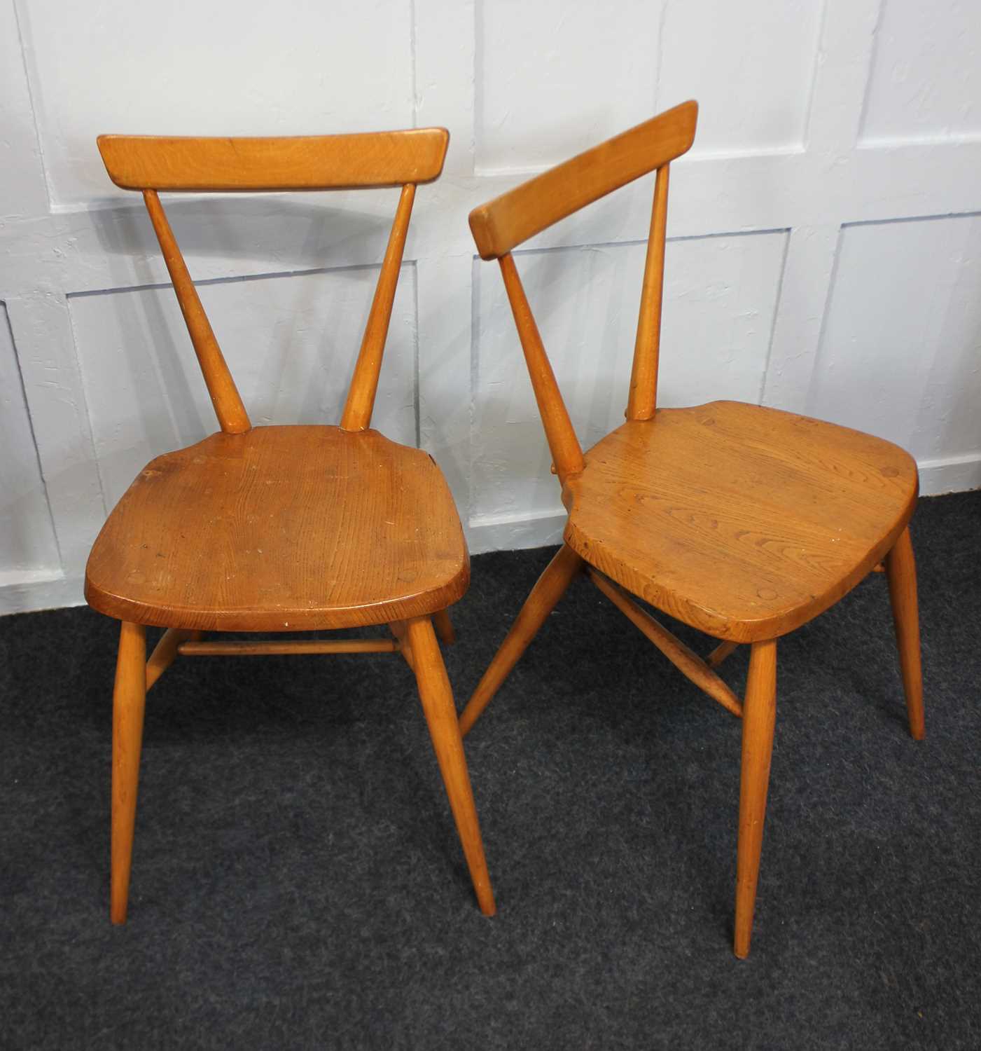 A pair of Ercol dining chairs