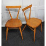 A pair of Ercol dining chairs