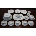 A Stylecraft by Midwinter Staffordshire part tea and dinner service with abstract decoration,