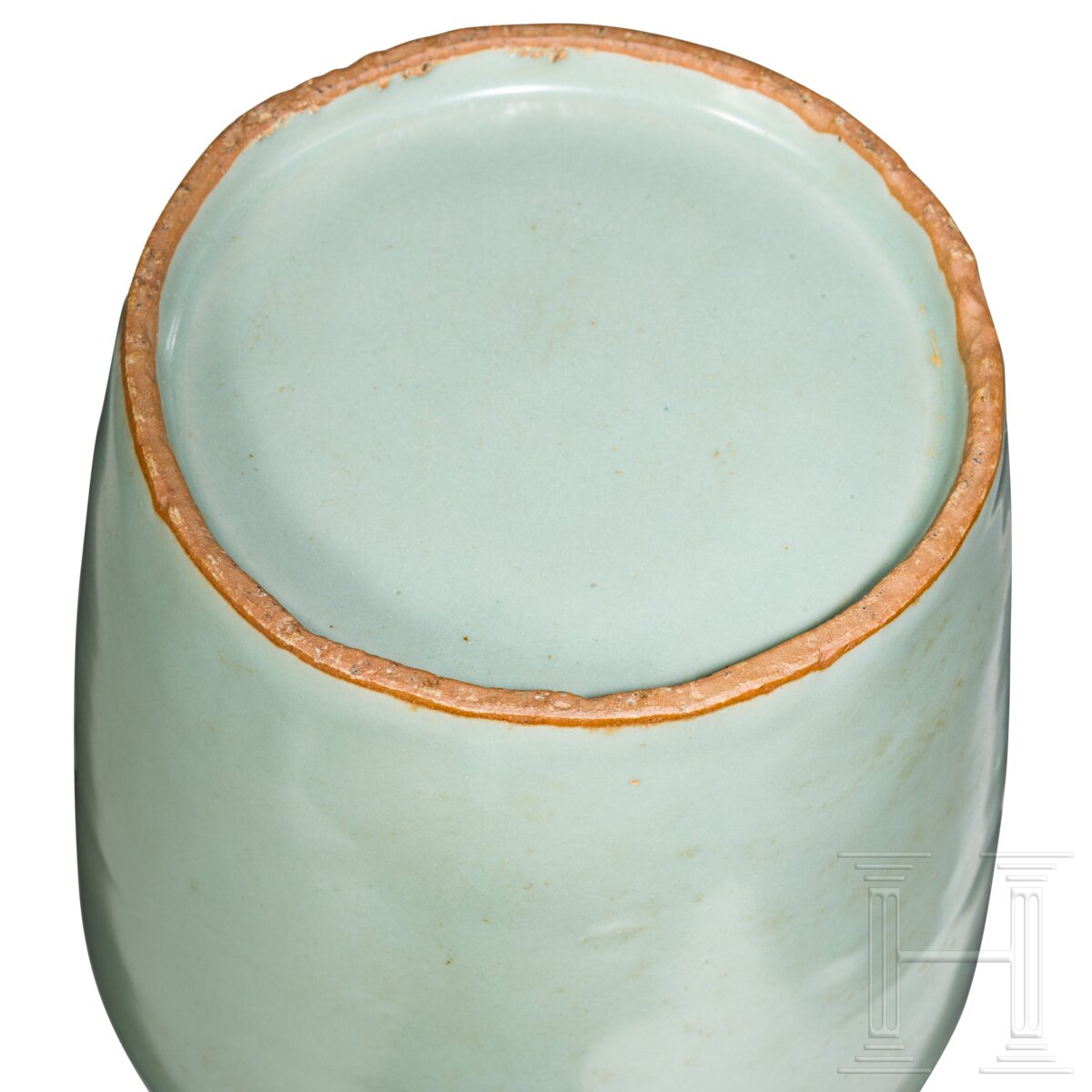 Longquan-Seladon-Mallet-Vase "Kinuta", China, wohl südliche Song-Dynastie - Image 6 of 15