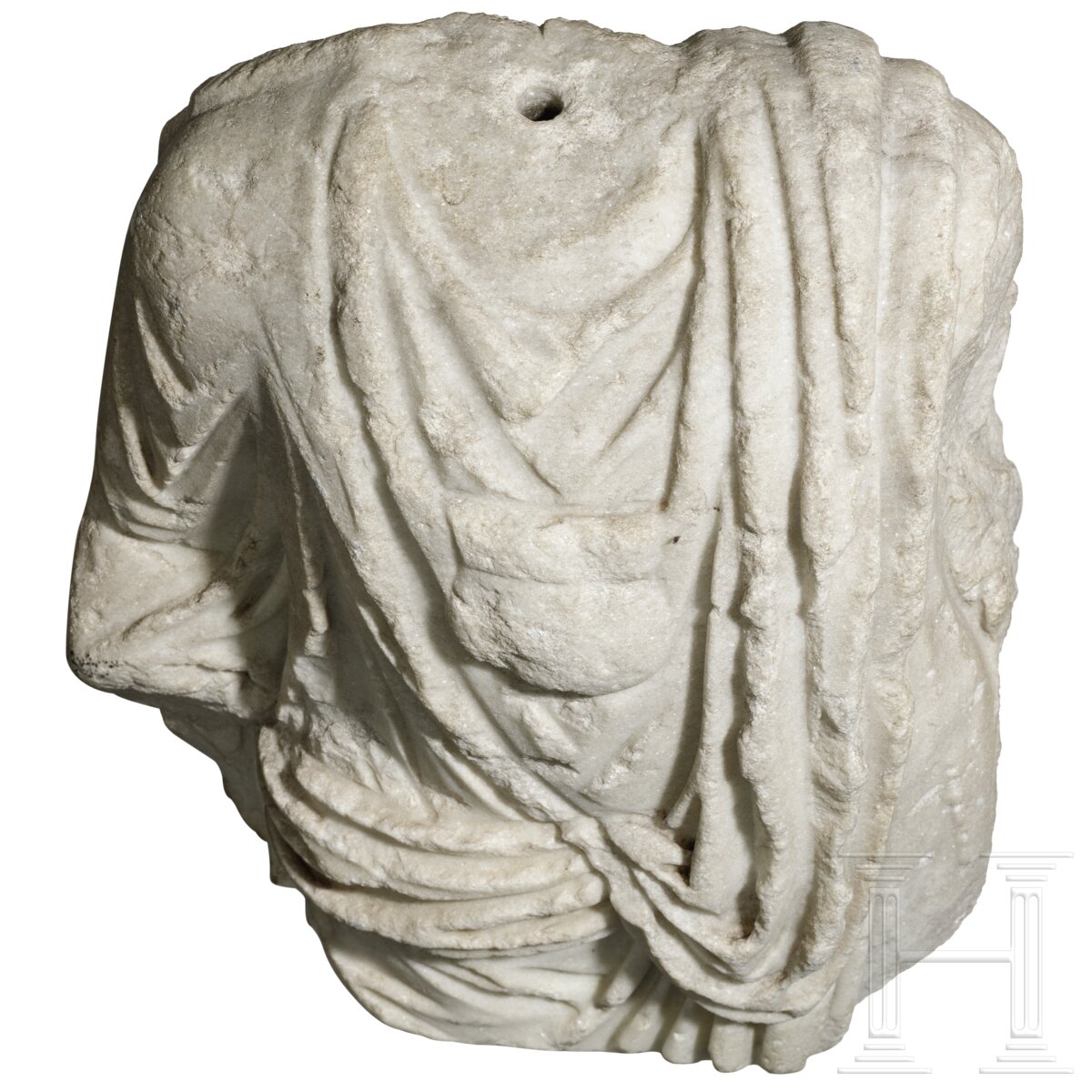 Marmor-Togatus eines Knaben, 2. Jhdt. n. Chr. - Image 4 of 5