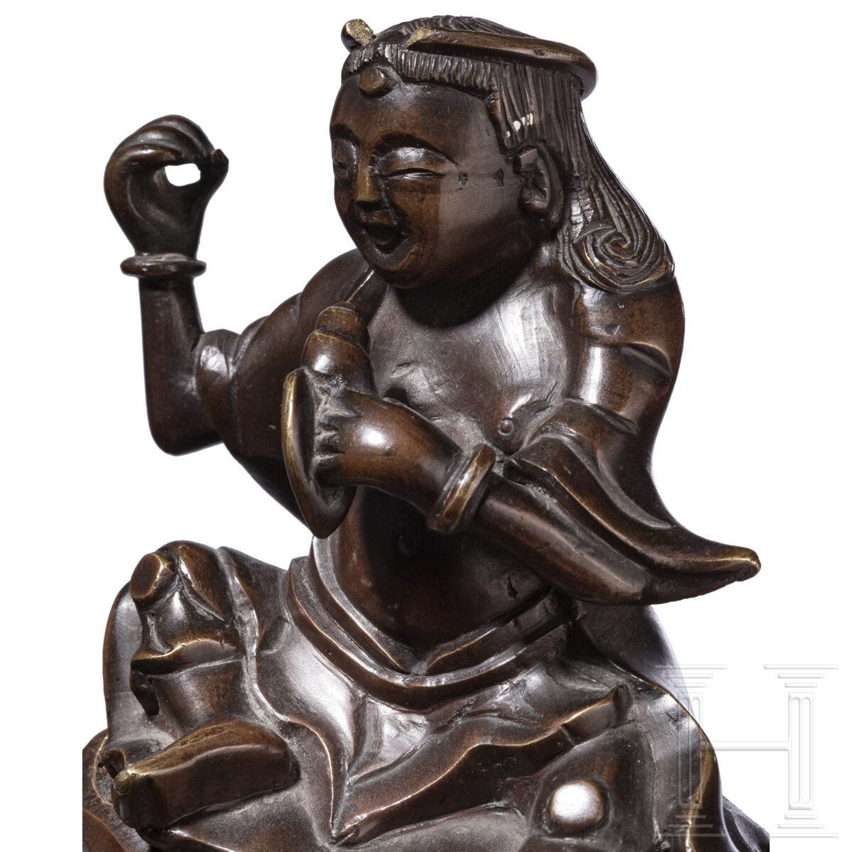 Großer Weihrauchbrenner aus Bronze, China, 19. Jhdt. - Image 5 of 5