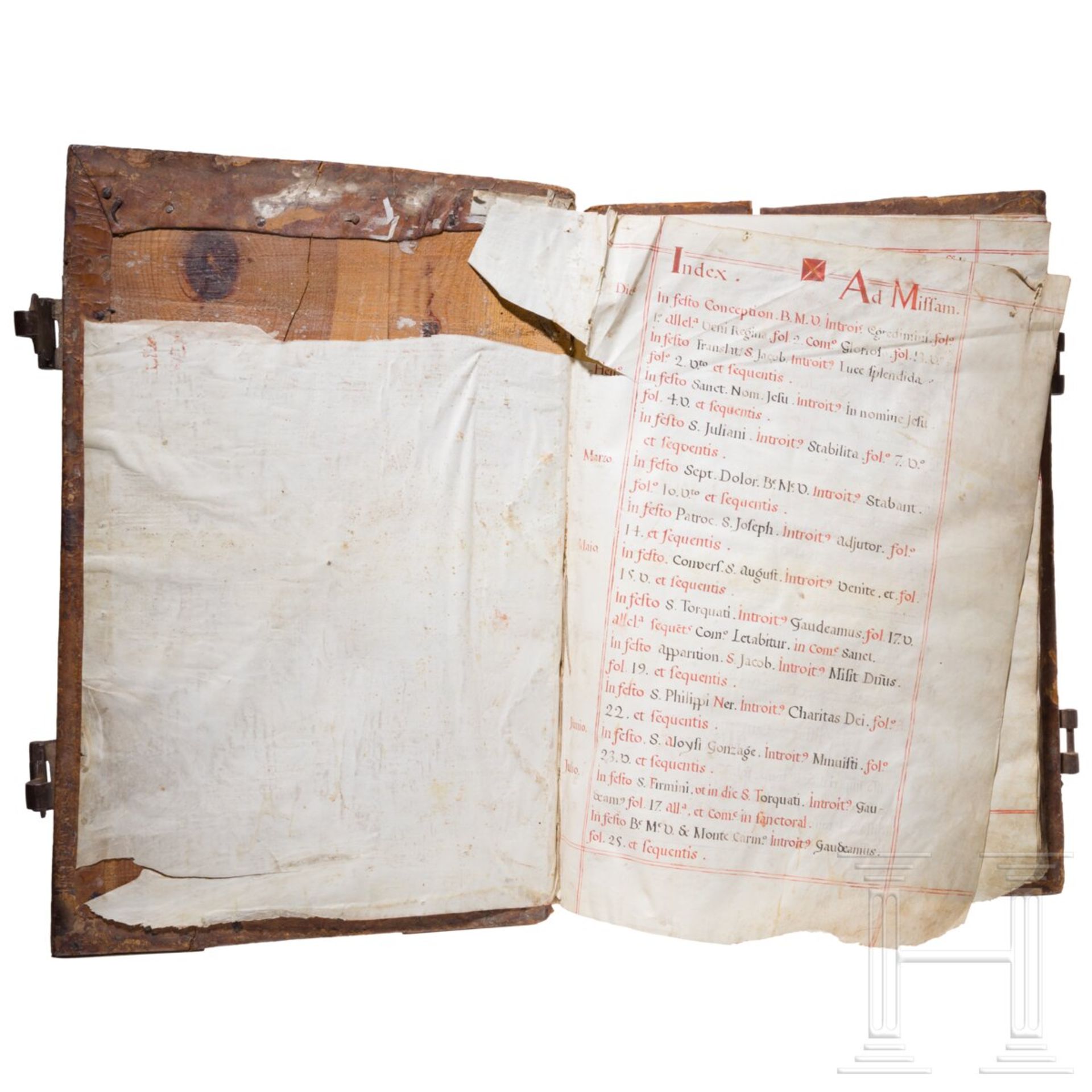 Missale Romanum, Handschrift auf Pergament, Spanien, 16./17. Jhdt. - Bild 6 aus 6