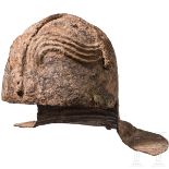 A Roman iron helmet, Trajanic period, early 2nd century A.D.