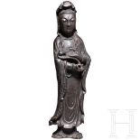 Bronzene Guanyin-Figur, China, Ming-Dynastie