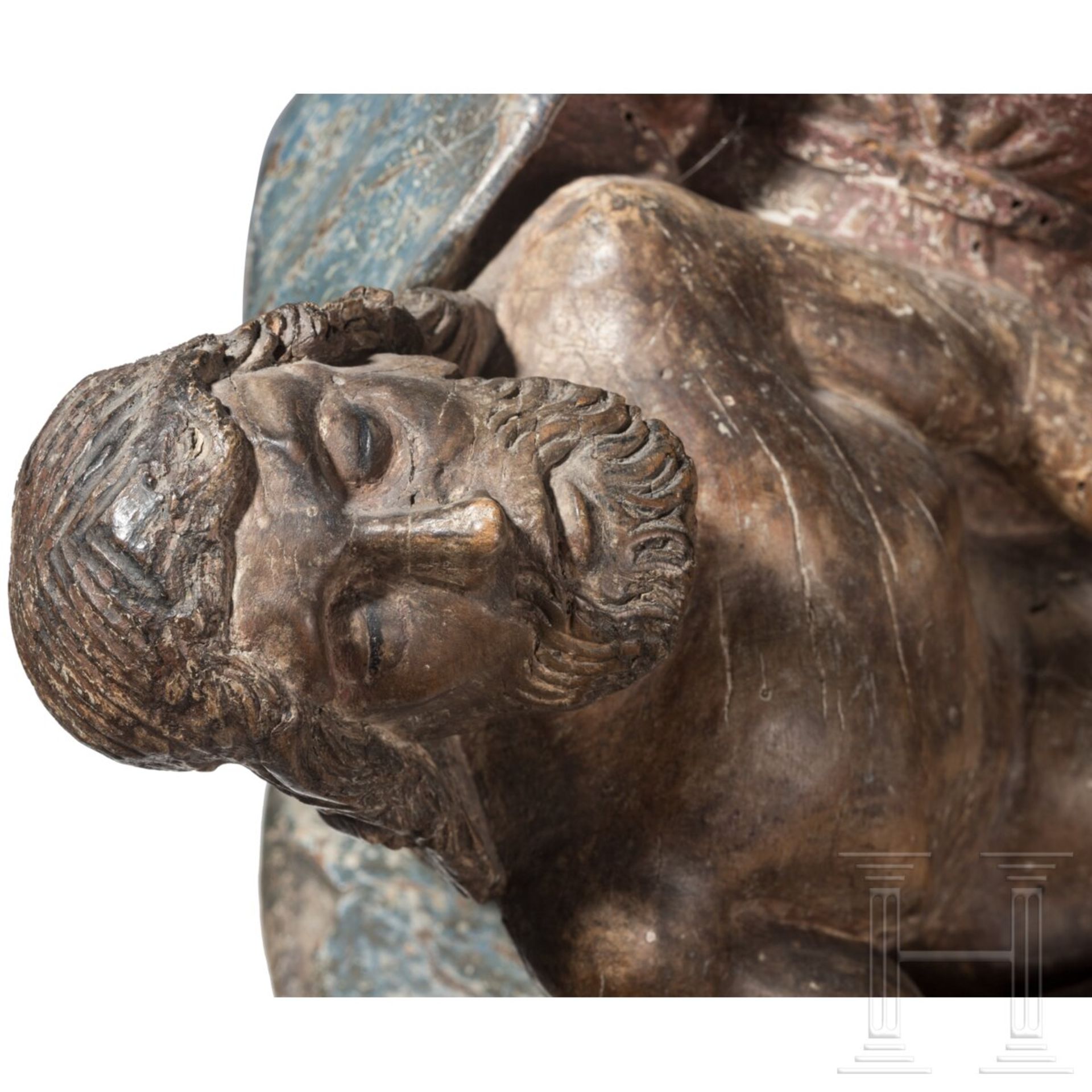 Pietà (Vesperbild), deutsch oder Frankreich, um 1500 - Bild 5 aus 5