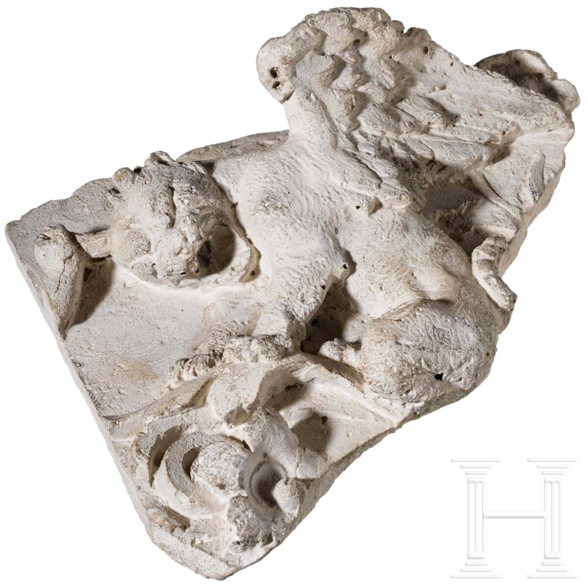 Fragment eines Stuckreliefs, Spanien, 14. - 15. Jhdt. - Bild 2 aus 4