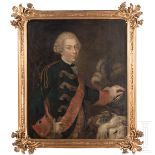 Porträt August Wilhelms von Preußen mit Schwarzem Adlerorden, deutsch, 1. Hälfte 18. Jhdt. 