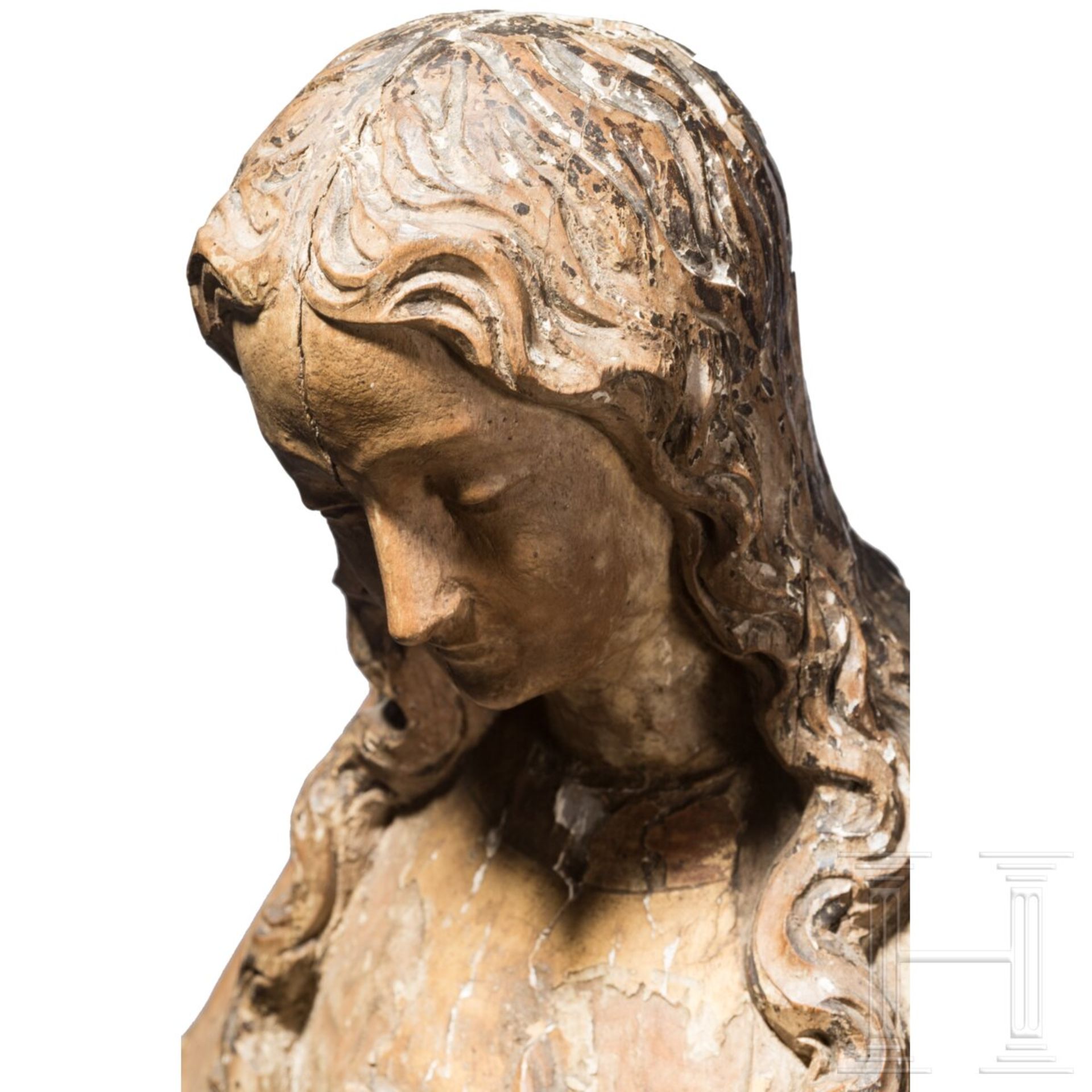 Büßende Maria Magdalena, deutsch, um 1500 - Bild 4 aus 6