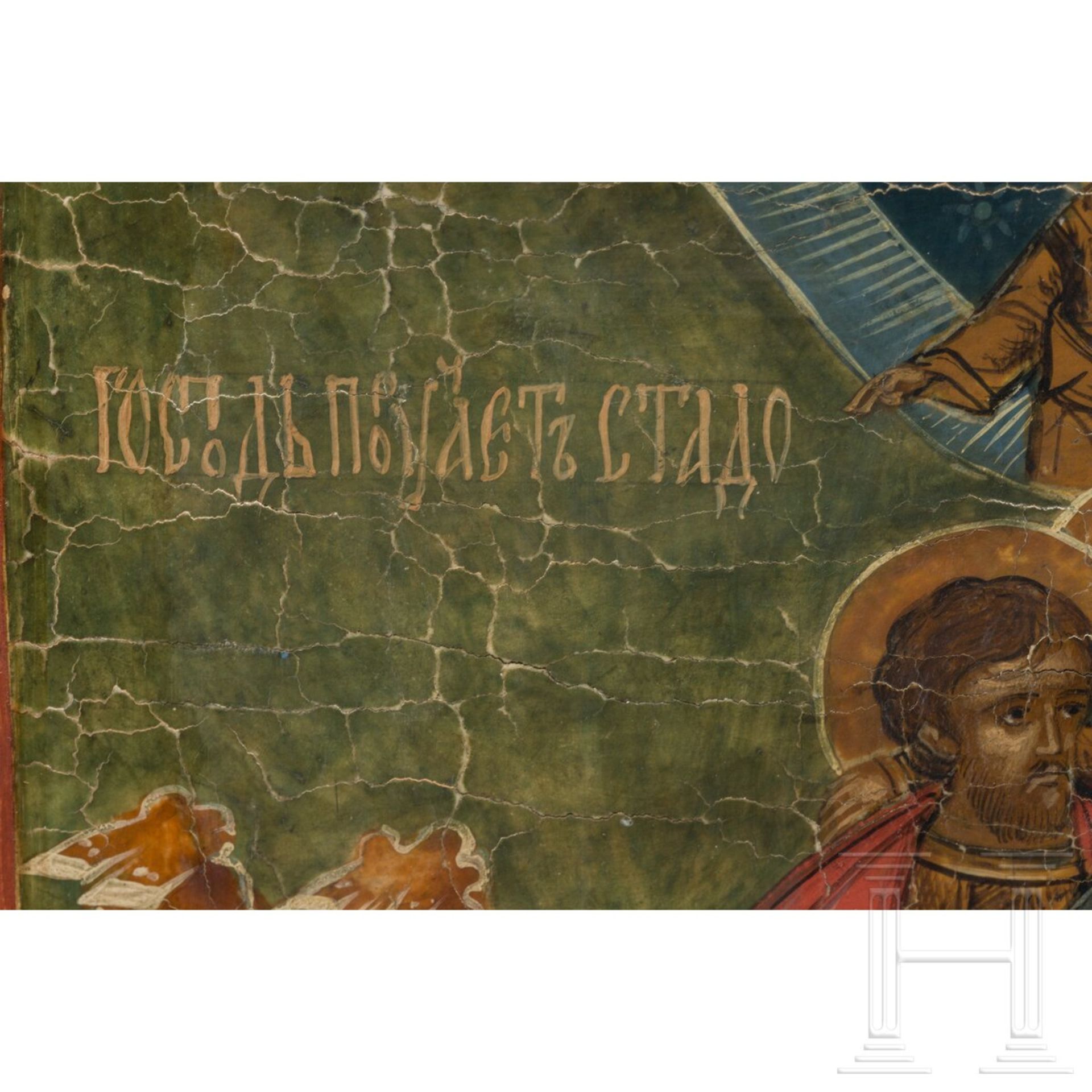 Ikone mit den Heiligen Märtyrern Boris und Gleb, Russland, neuzeitlich - Image 4 of 6