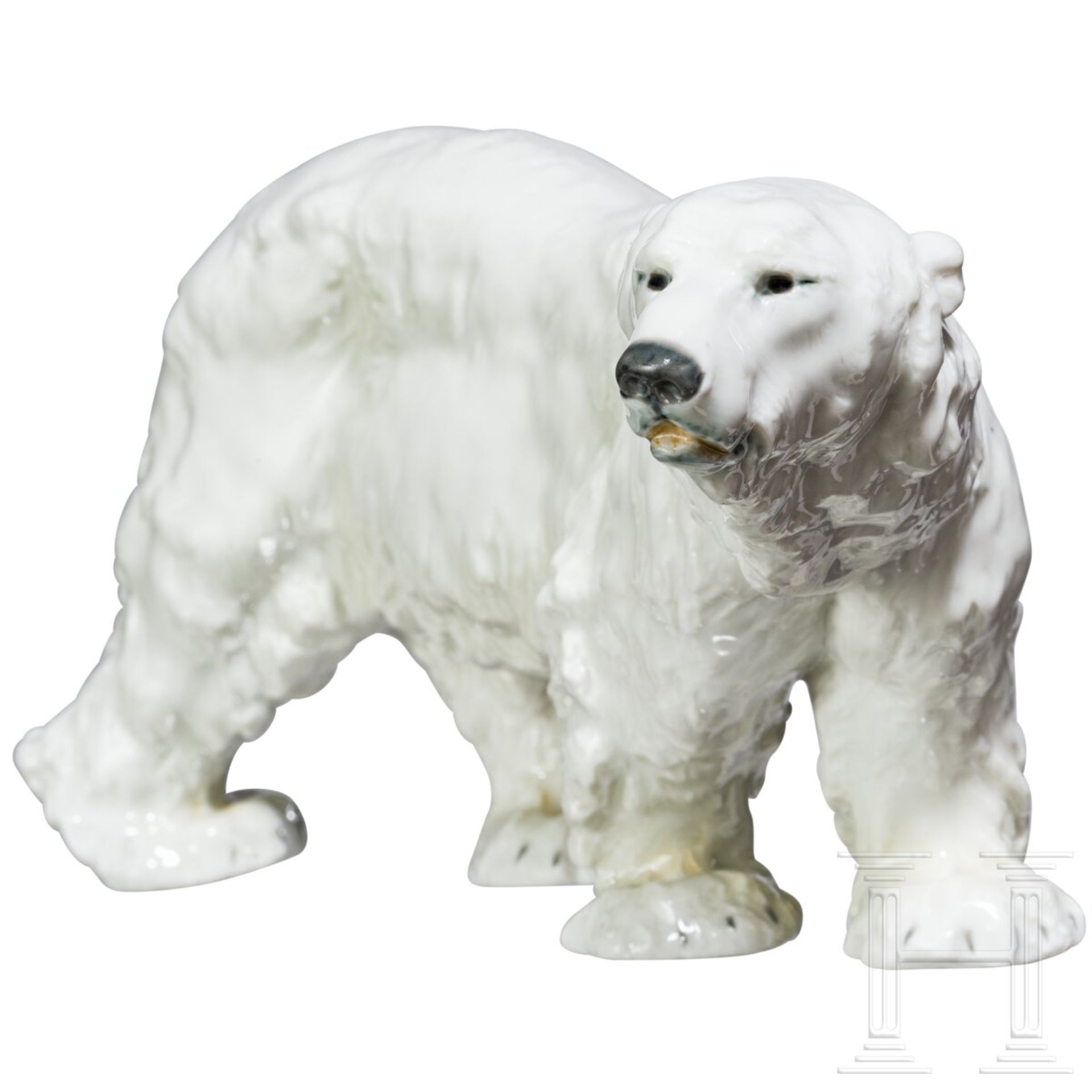 Kleiner Eisbär, Otto Jarl, 1903 (Modell), Meissen, 2. Hälfte 20. Jhdt. (Ausführung) - Bild 4 aus 6