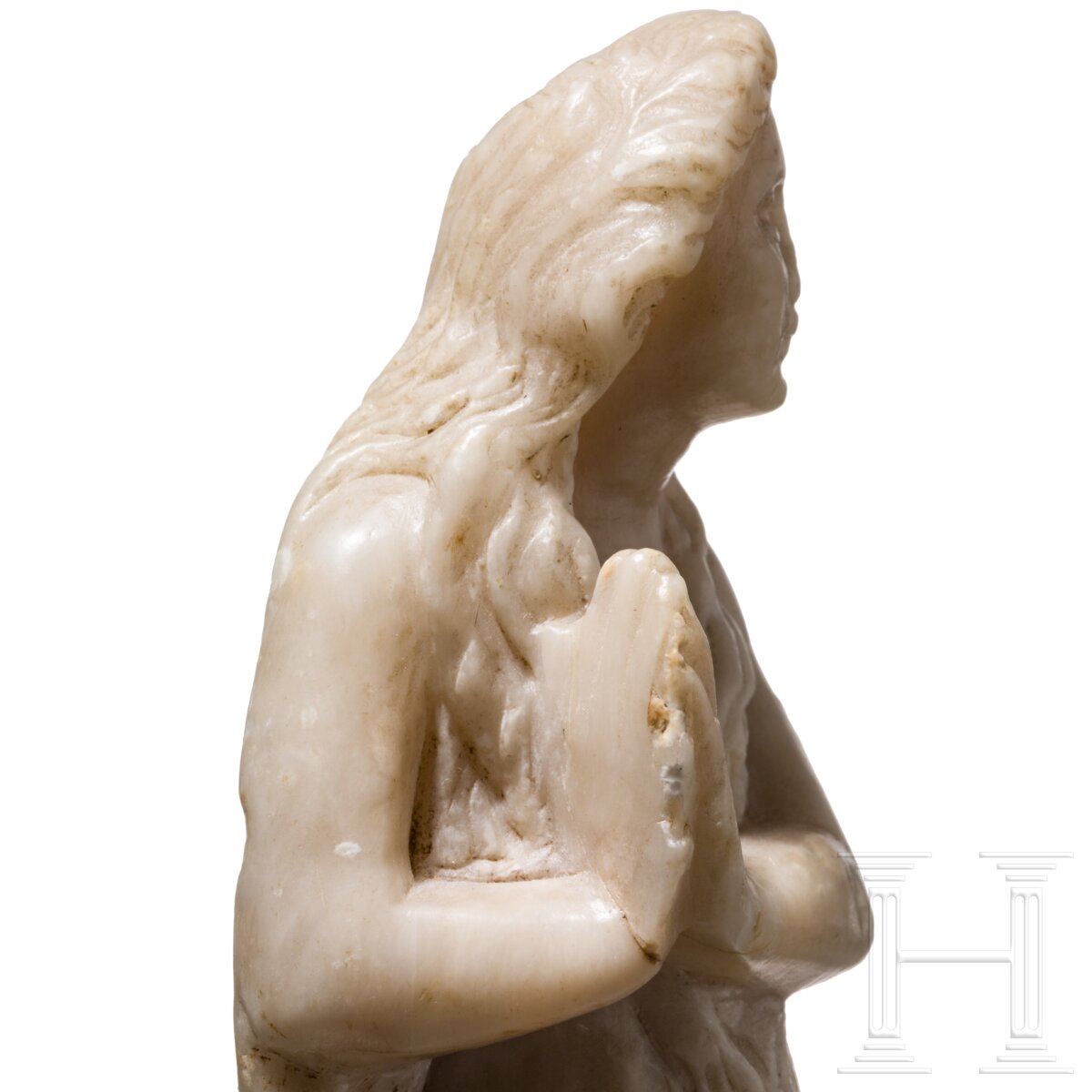 Heilige Maria von Ägypten (Maria Aegyptiaca), Niederlande, 1. Häfte 17. Jhdt. - Image 5 of 6