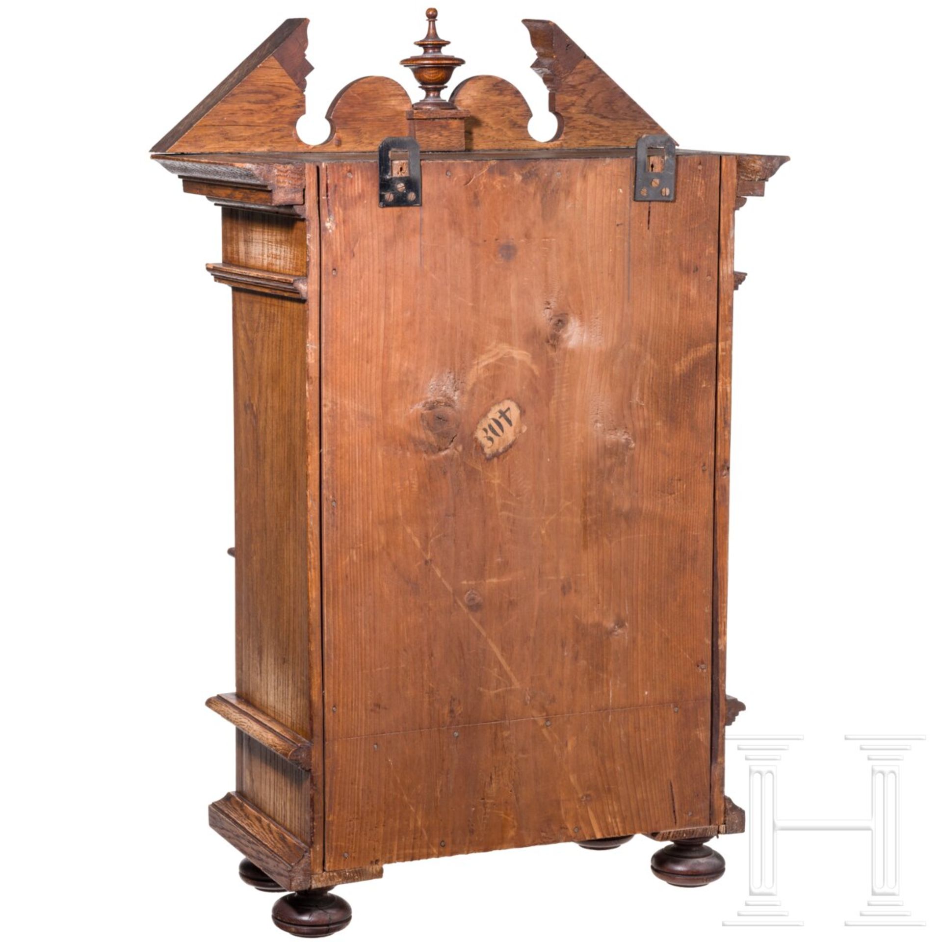 Modellschrank im Stil des Ulmer Barock, süddeutsch, um 1880 - Bild 3 aus 5