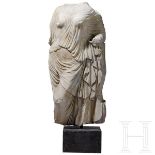 Klassizistische Marmorstatue nach dem hochklassischen Vorbild der Aphrodite der Gärten, um 1800 - fr