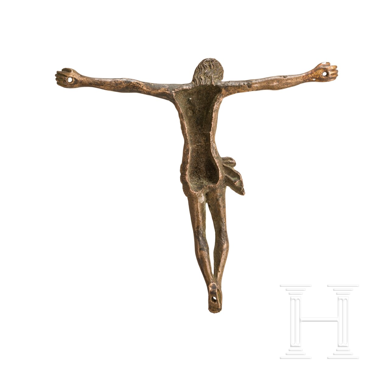 Bronzener Corpus Christi, Umkreis Giambologna-Werkstatt, Norditalien, um 1600 - Image 2 of 3