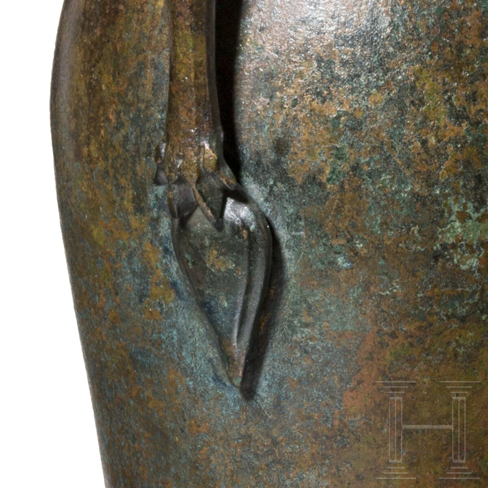 Bronzekanne (Olpe), griechisch, 5. - 4. Jhdt. v. Chr. - Bild 6 aus 6