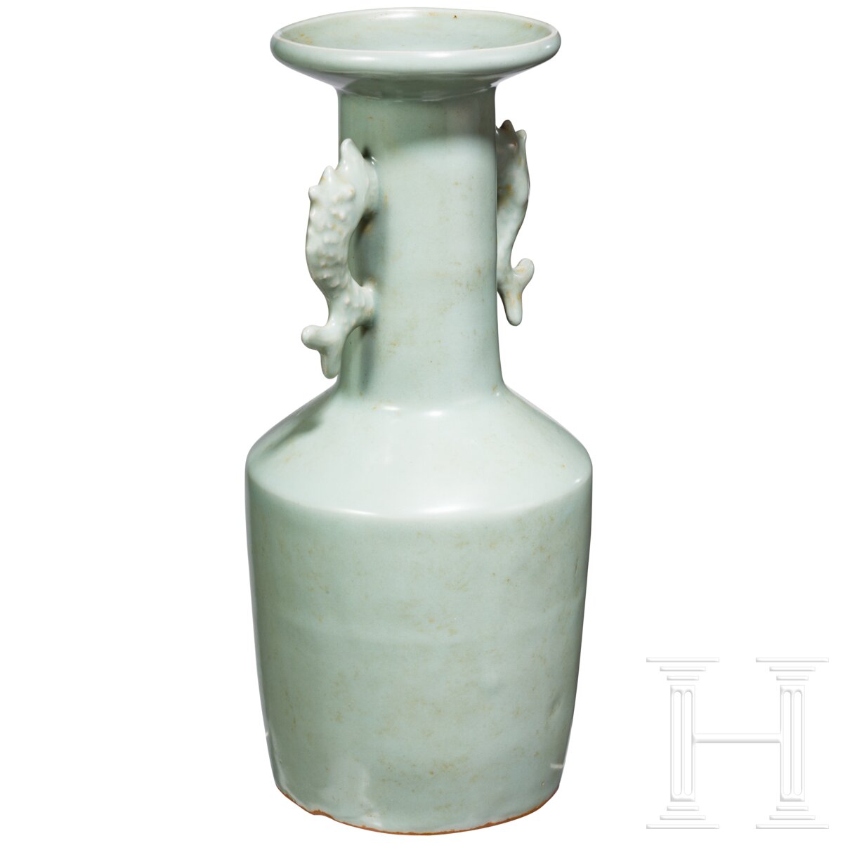 Longquan-Seladon-Mallet-Vase "Kinuta", China, wohl südliche Song-Dynastie - Image 3 of 15