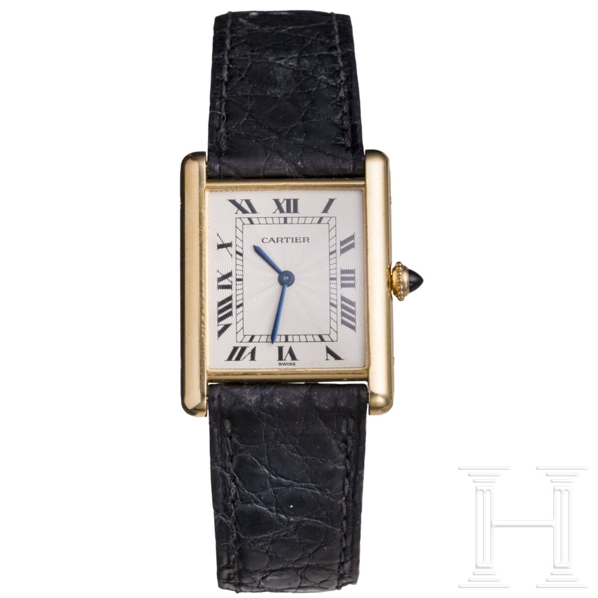 Cartier-Tank-Armbanduhr, Louis Cartier - Bild 2 aus 7